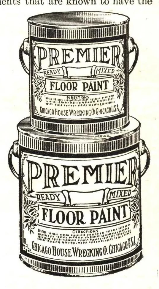 An illustration from Paints: price wrecker no. 118., 1905, leaf 10