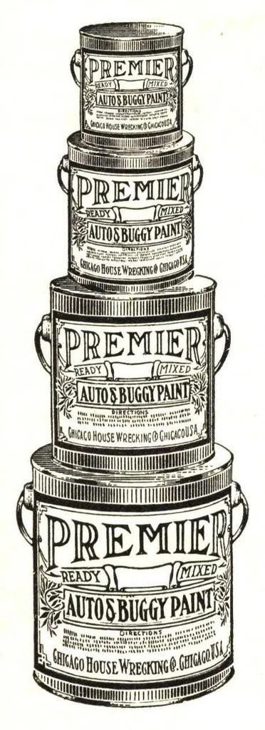 An illustration from Paints: price wrecker no. 118., 1905, leaf 12