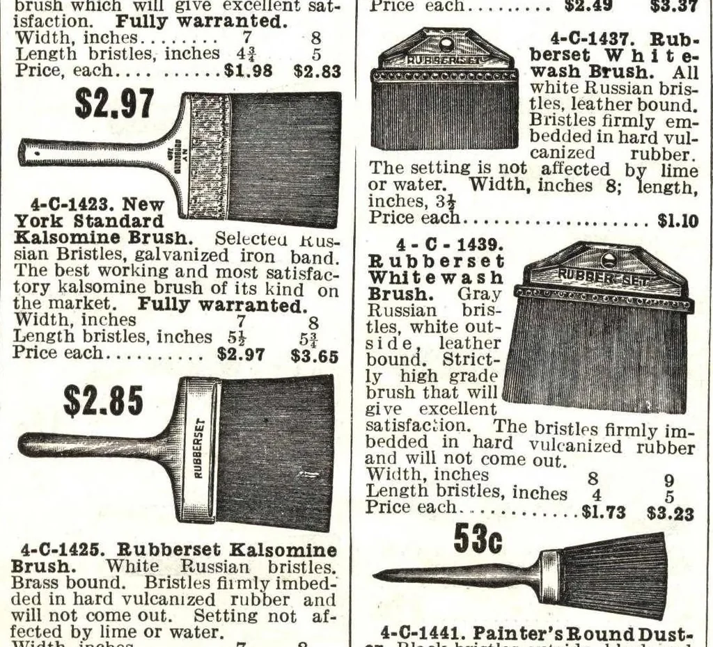 An illustration from Paints: price wrecker no. 118., 1905, leaf 22