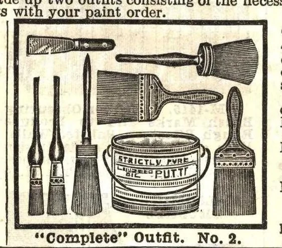 An illustration from Paints varnishes: price wrecker no. 121., 1915, leaf 22