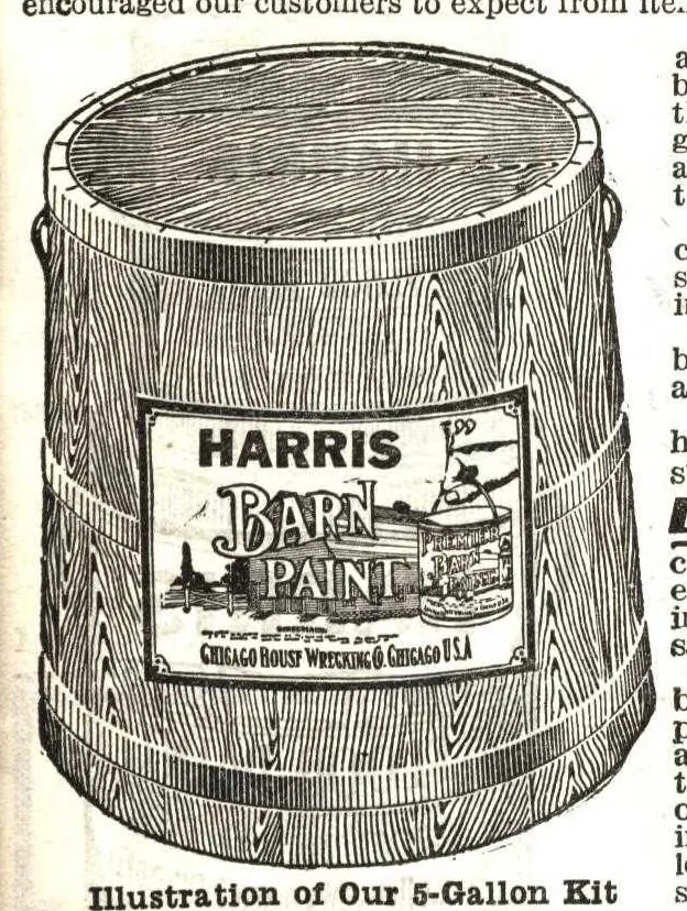 An illustration from Paints varnishes: price wrecker no. 121., 1915, leaf 8