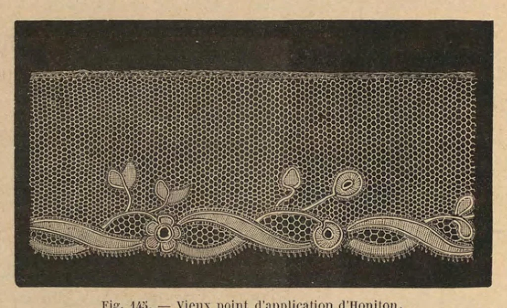 An illustration from Histoire de la dentelle, 1890, leaf 289