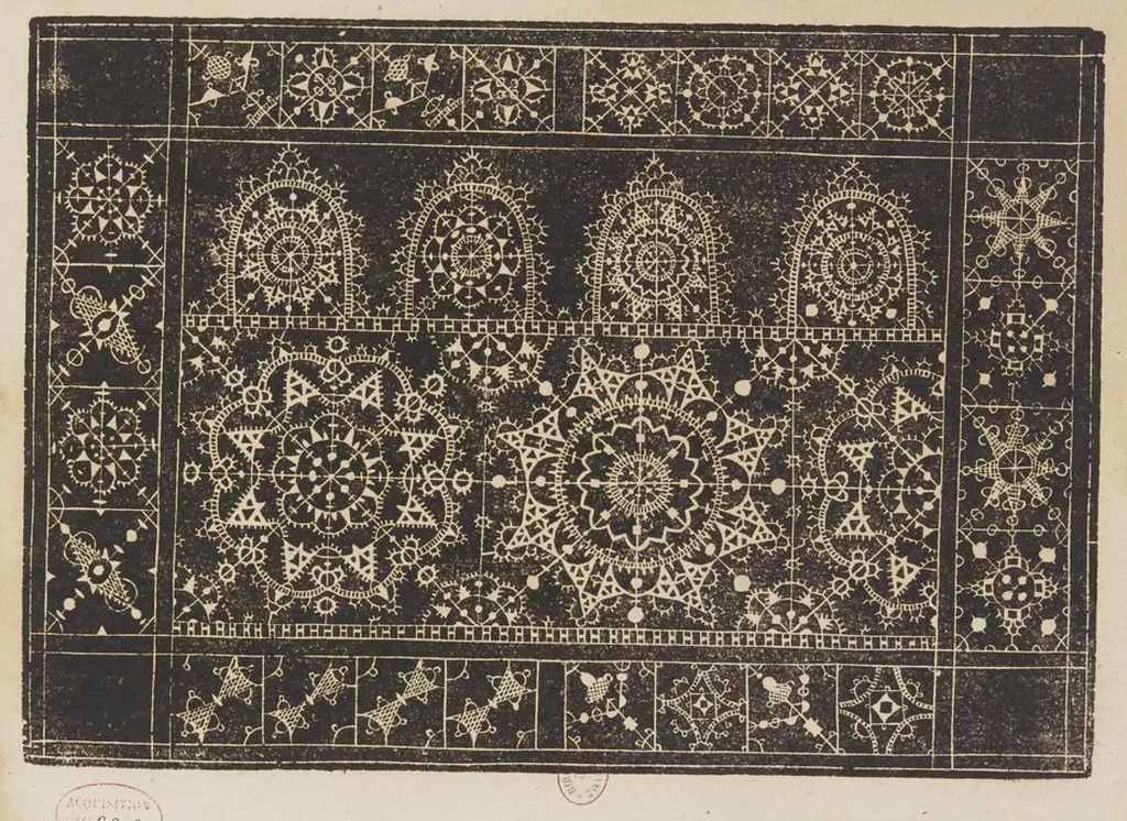 An illustration from [Teatro delle nobili e virtuose donne, dove si reppresentano varii disegni di lavori novamente]… [inventati e disegnati de Elisabetta Catanea Parasole] [between 1616 and 1636], 1616, leaf 18