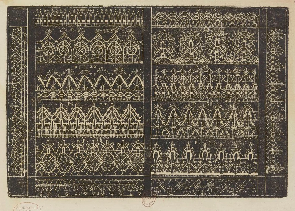 An illustration from [Teatro delle nobili e virtuose donne, dove si reppresentano varii disegni di lavori novamente]… [inventati e disegnati de Elisabetta Catanea Parasole] [between 1616 and 1636], 1616, leaf 23