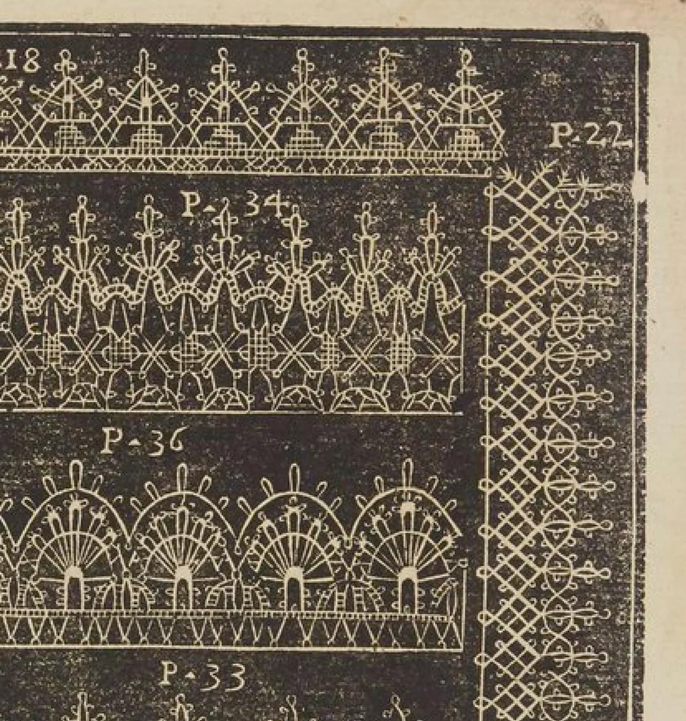 An illustration from [Teatro delle nobili e virtuose donne, dove si reppresentano varii disegni di lavori novamente]… [inventati e disegnati de Elisabetta Catanea Parasole] [between 1616 and 1636], 1616, leaf 24