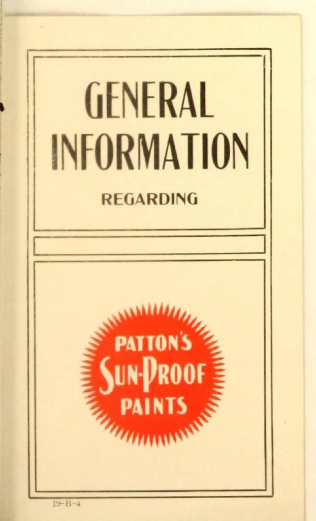 An illustration from Patton's Sun-Proof Paints, 1910, leaf 16