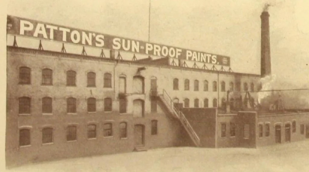 An illustration from Patton's Sun-Proof Paints, 1910, leaf 5