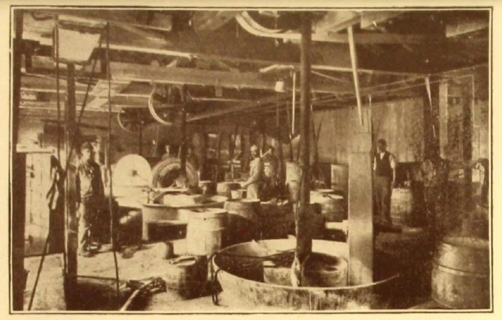 An illustration from Patton's Sun-Proof Paints, 1910, leaf 8
