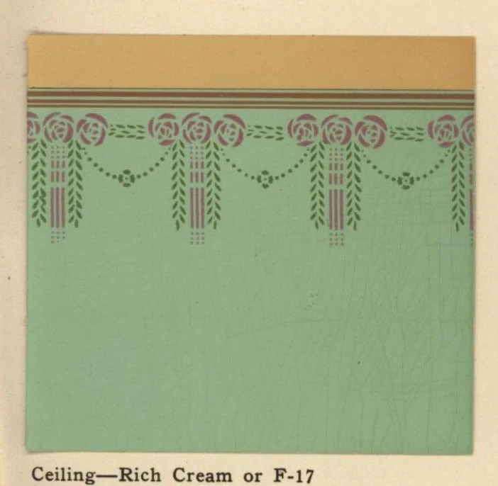 An illustration from Pee Gee flatkoatt : the modern method of decorating walls., 1913, leaf 22