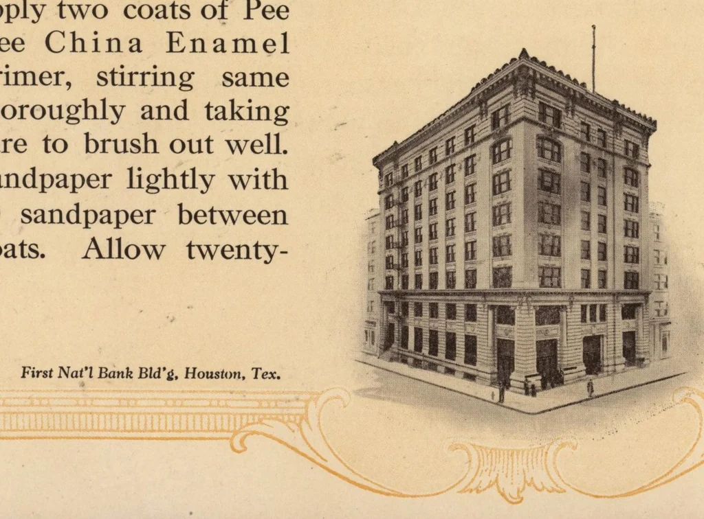 An illustration from Pee Gee flatkoatt : the modern method of decorating walls., 1913, leaf 33