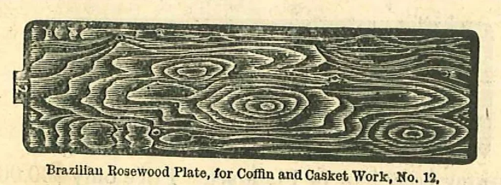 An illustration from Perforated Metallic Graining Tools, 1890, leaf 5