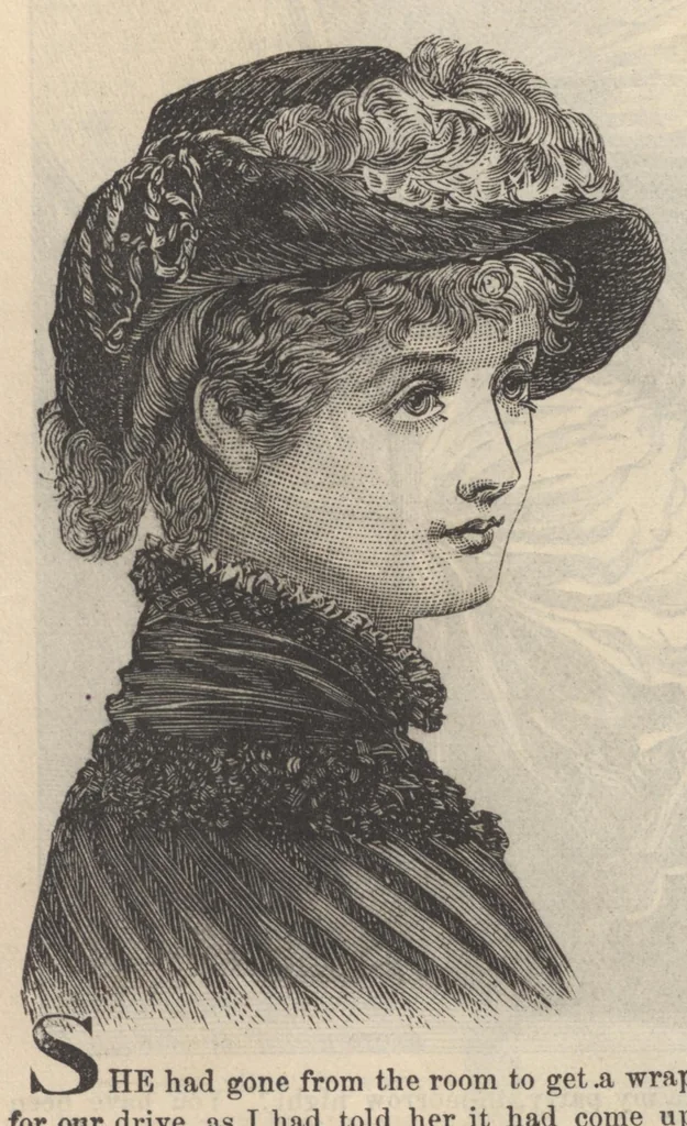 An illustration from Peterson's Ladies National Magazine June 1883, 1883, leaf 18