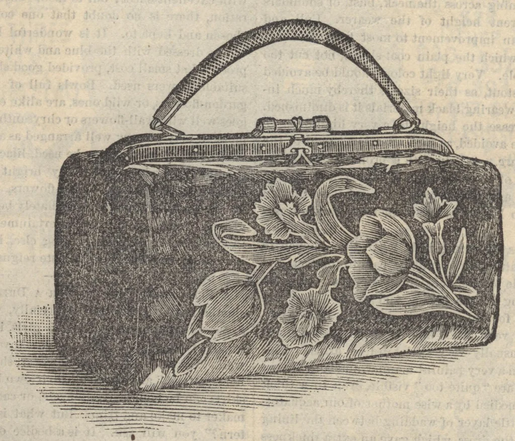 An illustration from Peterson's Ladies National Magazine June 1883, 1883, leaf 70