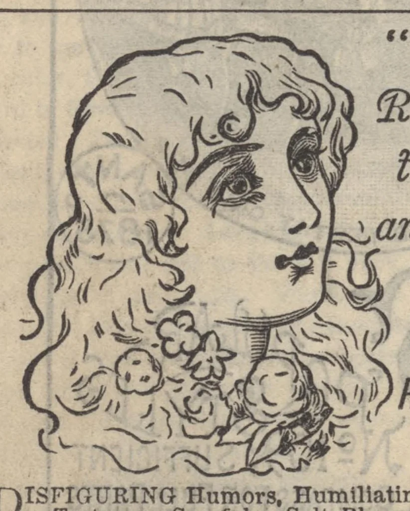 An illustration from Peterson's Ladies National Magazine June 1883, 1883, leaf 85