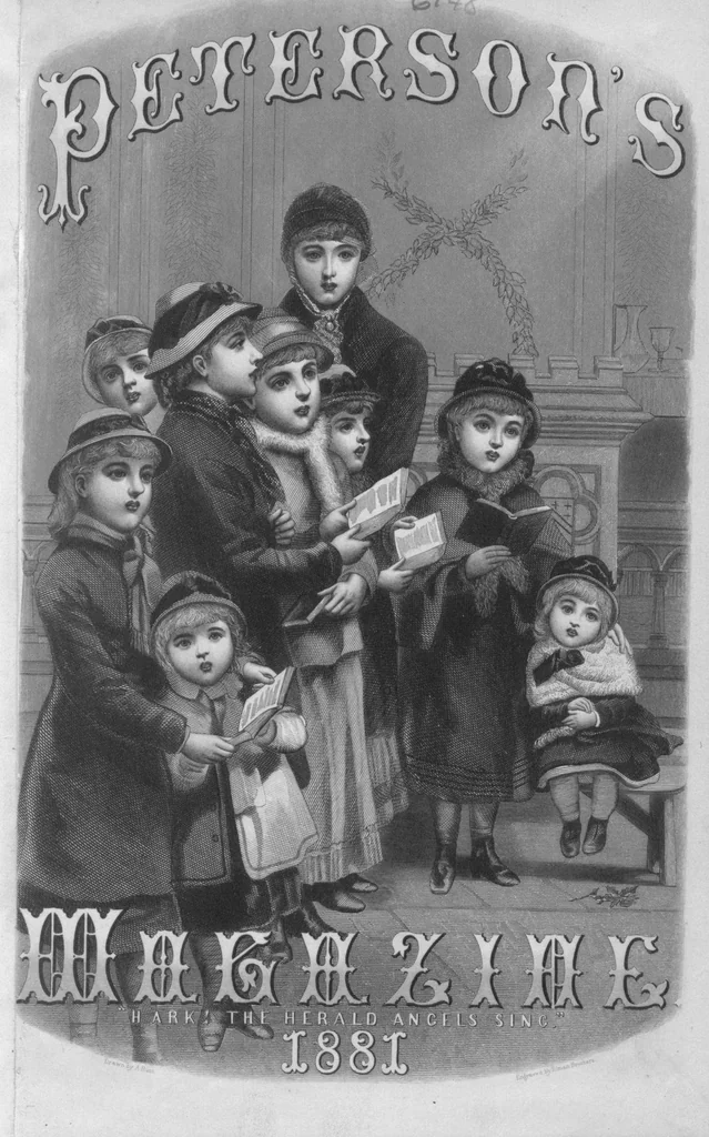An illustration from Peterson's Magazine 1881 images, 1881, leaf 0