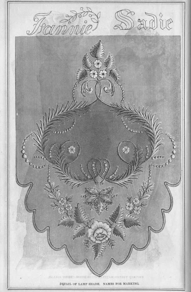 An illustration from Peterson's Magazine 1881 images, 1881, leaf 14