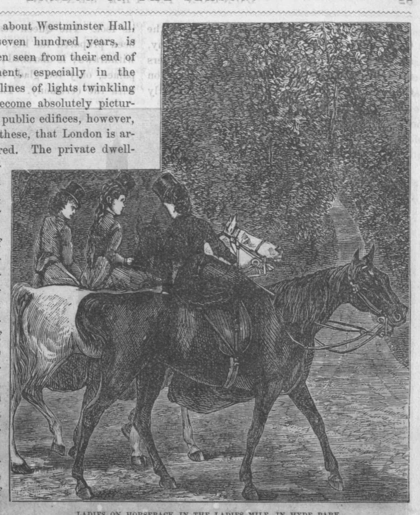 An illustration from Peterson's Magazine 1881 images, 1881, leaf 21