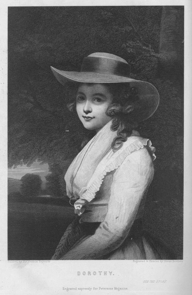 An illustration from Peterson's Magazine 1881 images, 1881, leaf 34