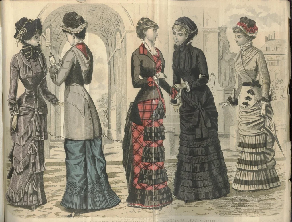 An illustration from Peterson's Magazine 1881 images, 1881, leaf 40
