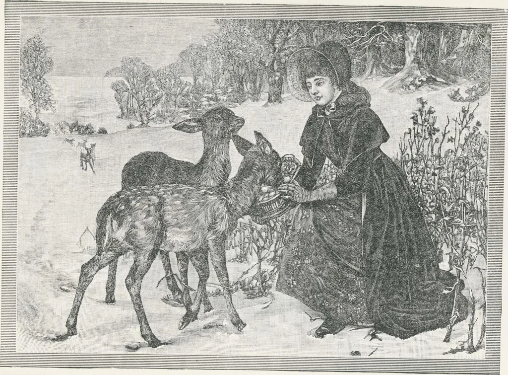 An illustration from Peterson's Magazine July to December 1888 [Fashion and fancy work pages], 1888, leaf 26