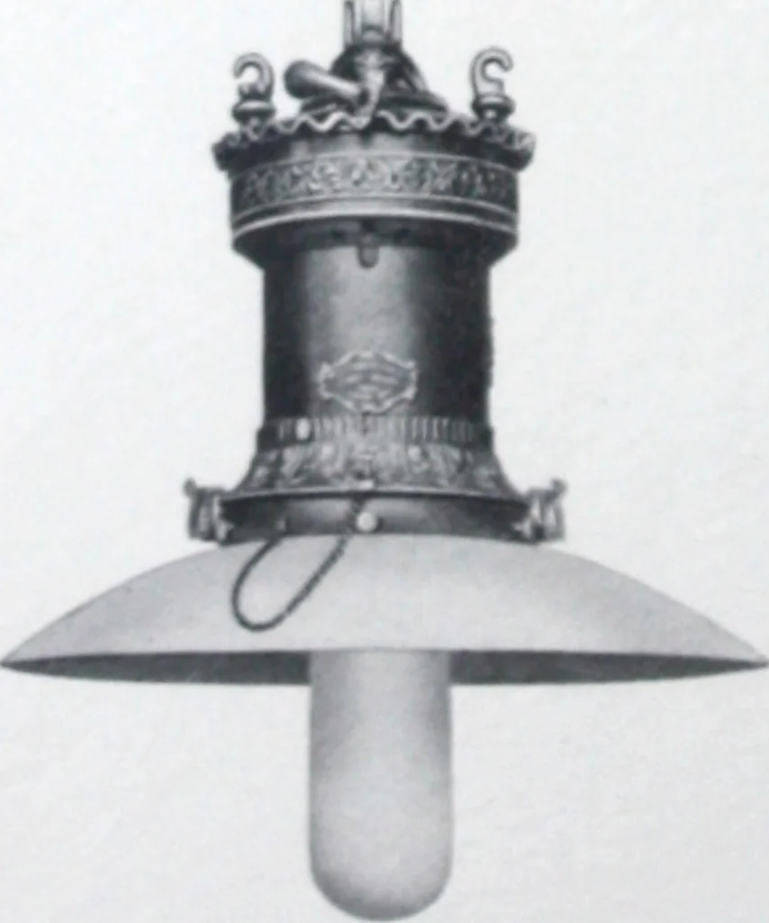 An illustration from Petite arc lamp parts., 1901, leaf 5