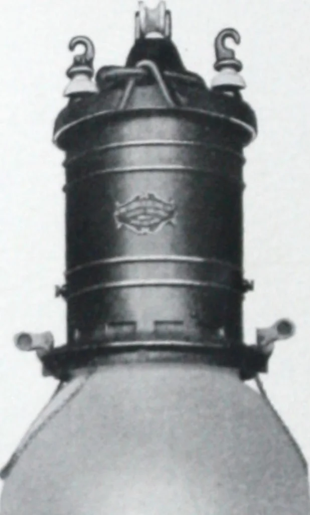 An illustration from Petite arc lamp parts., 1901, leaf 5