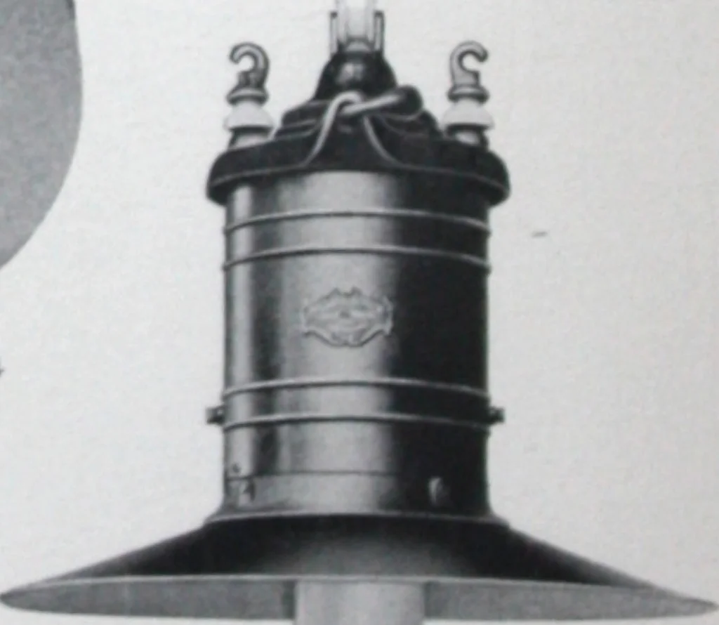 An illustration from Petite arc lamp parts., 1901, leaf 5