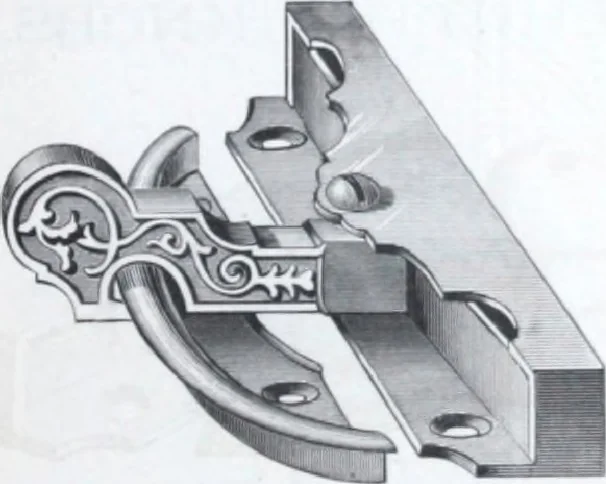 An illustration from Philadelphia Hardware and Malleable Iron Works, 1878, leaf 128