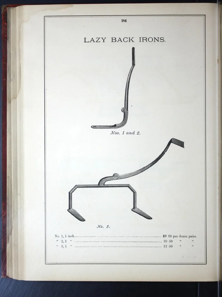 An illustration from Philadelphia Hardware and Malleable Iron Works, 1878, leaf 207