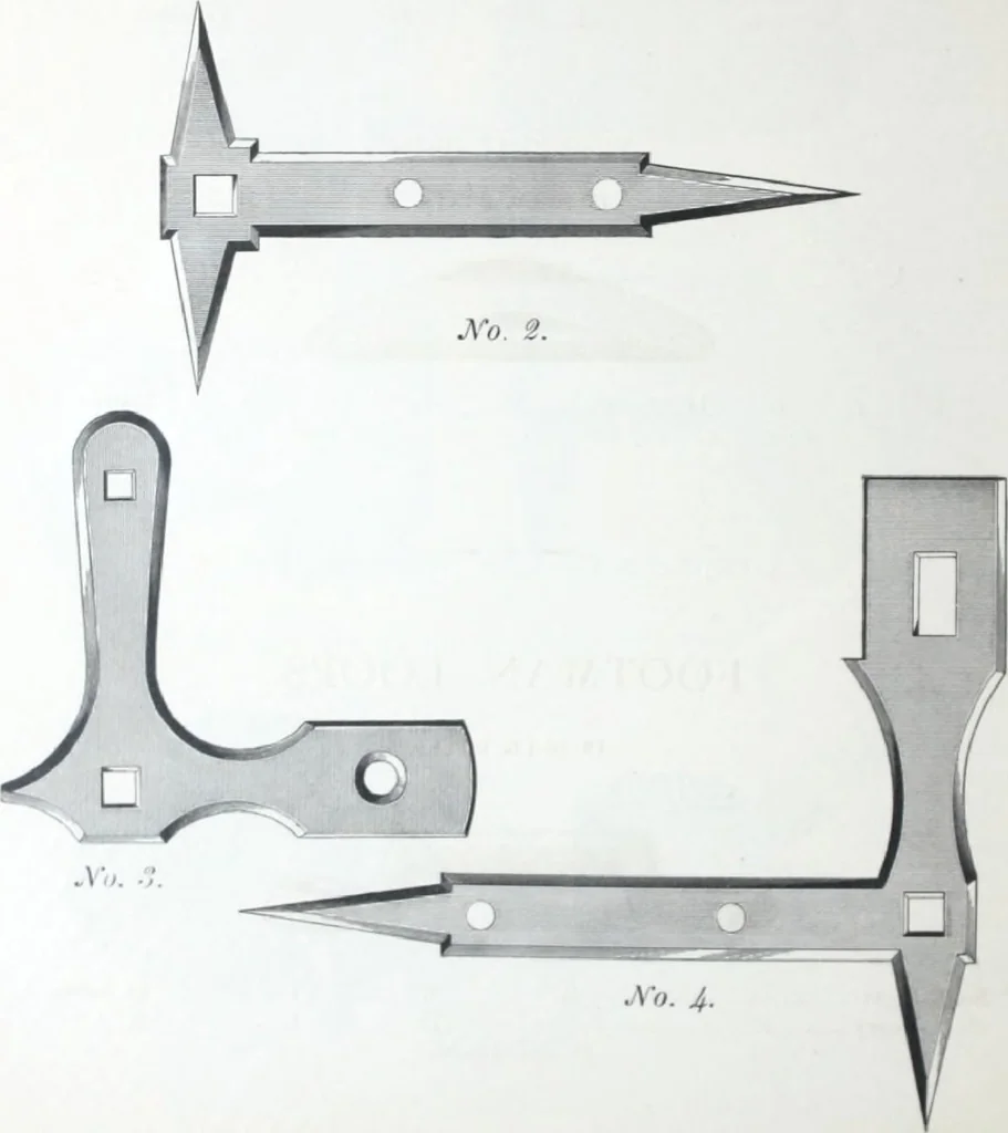 An illustration from Philadelphia Hardware and Malleable Iron Works, 1878, leaf 245