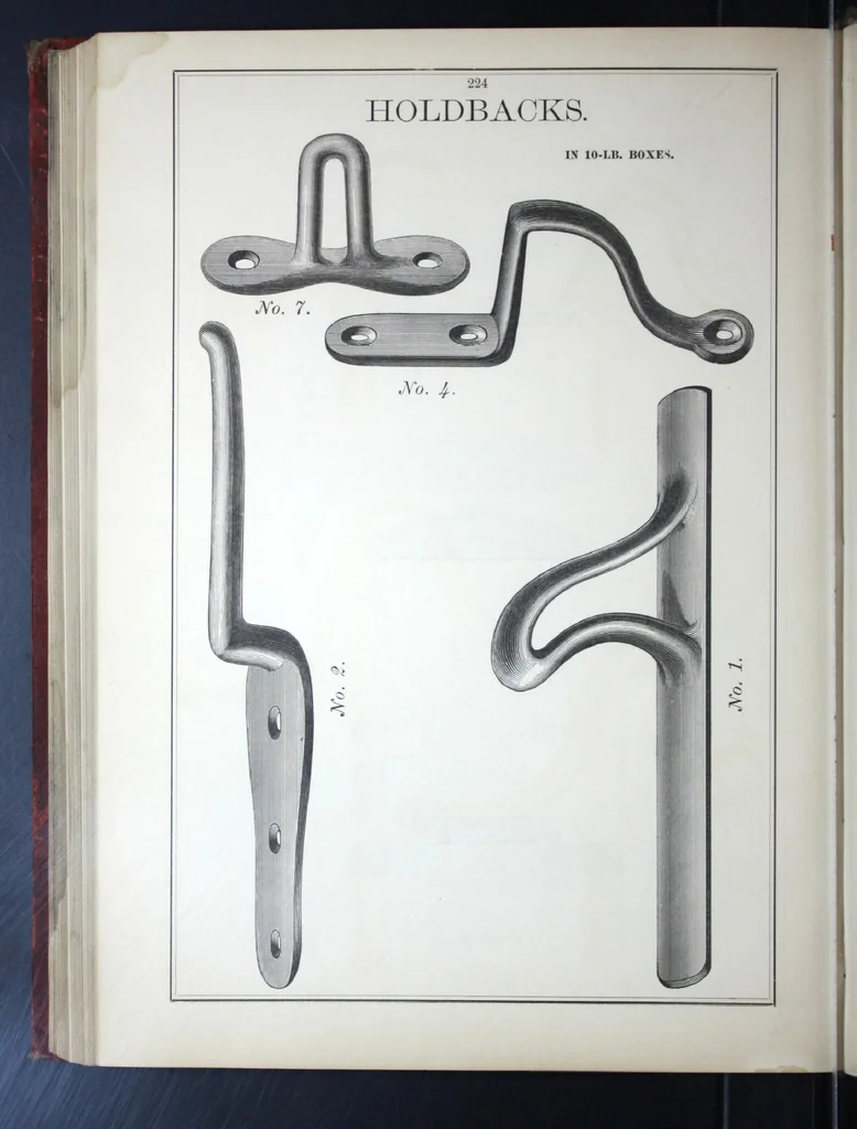 An illustration from Philadelphia Hardware and Malleable Iron Works, 1878, leaf 247