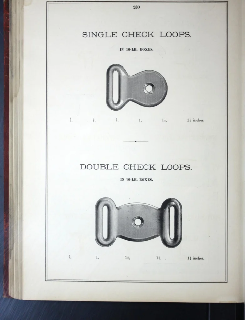 An illustration from Philadelphia Hardware and Malleable Iron Works, 1878, leaf 253