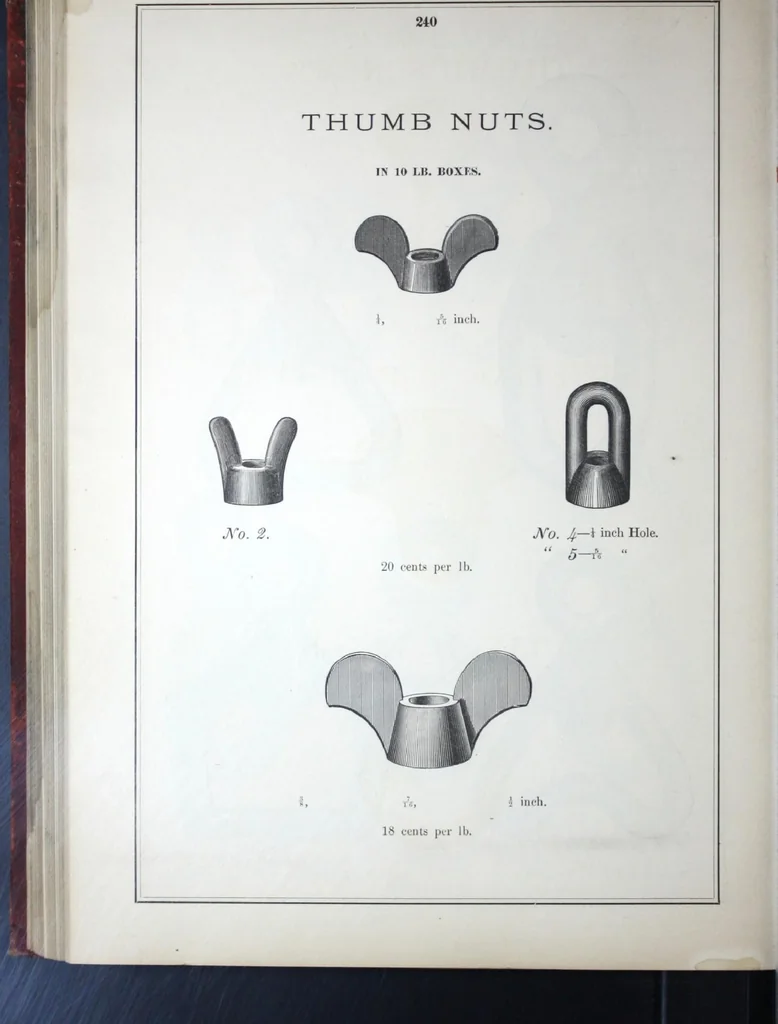 An illustration from Philadelphia Hardware and Malleable Iron Works, 1878, leaf 263