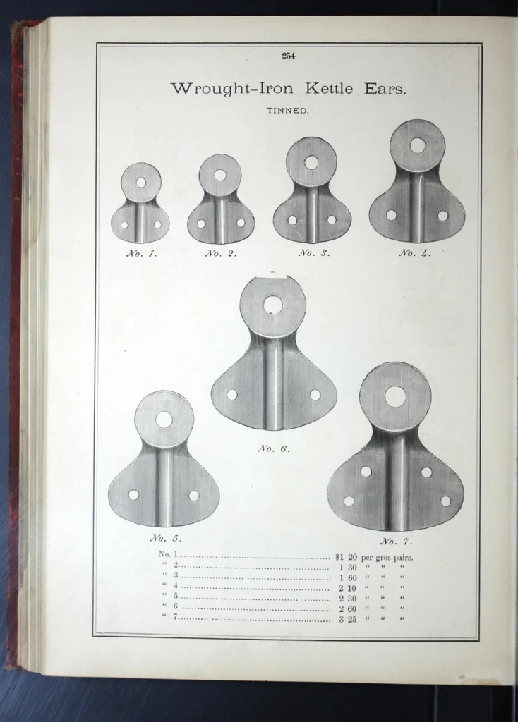 An illustration from Philadelphia Hardware and Malleable Iron Works, 1878, leaf 277