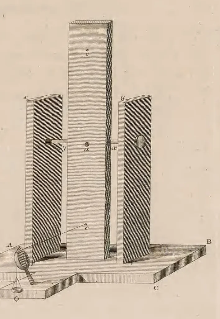 An illustration from Philosophical transactions of the Royal Society of London, 1666, leaf 27