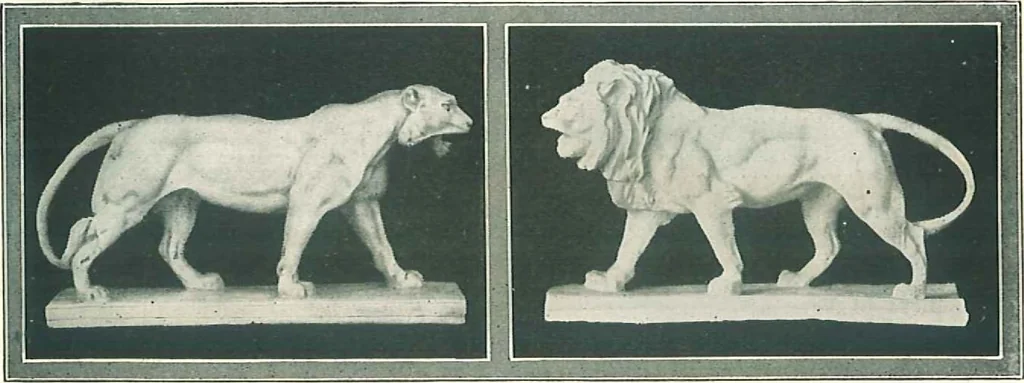 An illustration from Pictures and plastic reproductions from sculpture for school, library and home decoration., 1918, leaf 24
