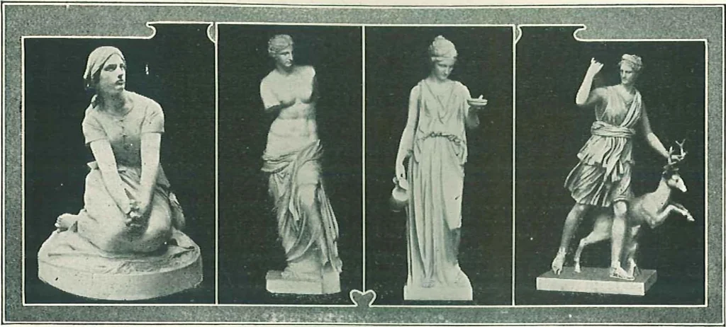 An illustration from Pictures and plastic reproductions from sculpture for school, library and home decoration., 1918, leaf 25