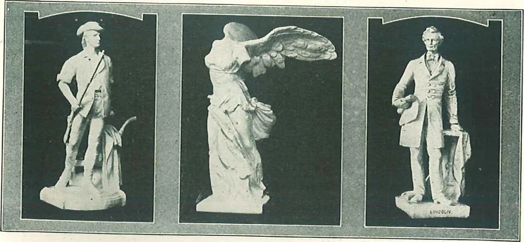 An illustration from Pictures and plastic reproductions from sculpture for school, library and home decoration., 1918, leaf 26