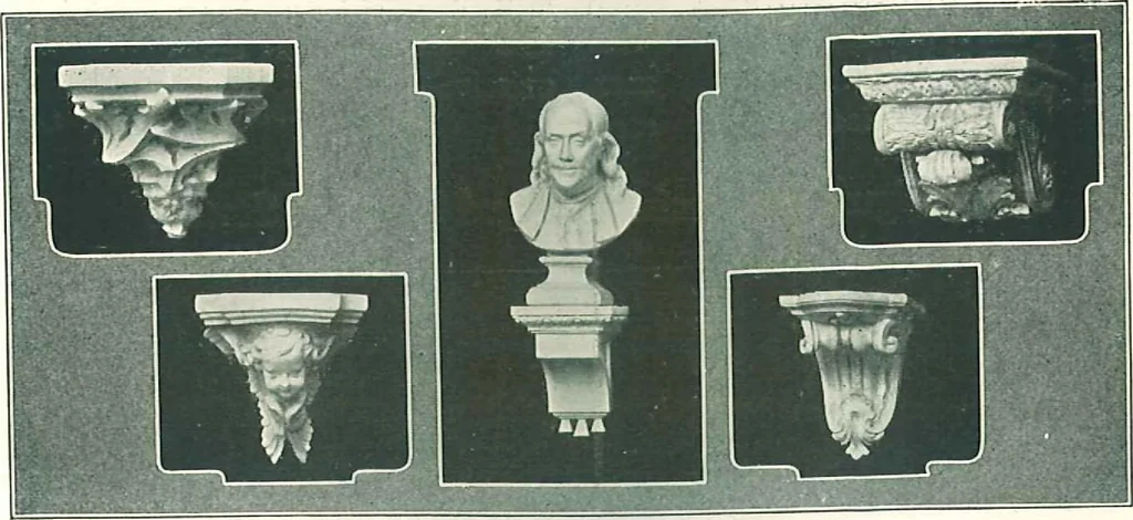 An illustration from Pictures and plastic reproductions from sculpture for school, library and home decoration., 1918, leaf 27