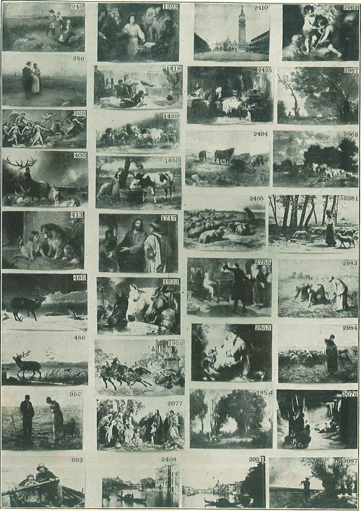 An illustration from Pictures and plastic reproductions from sculpture for school, library and home decoration., 1918, leaf 7