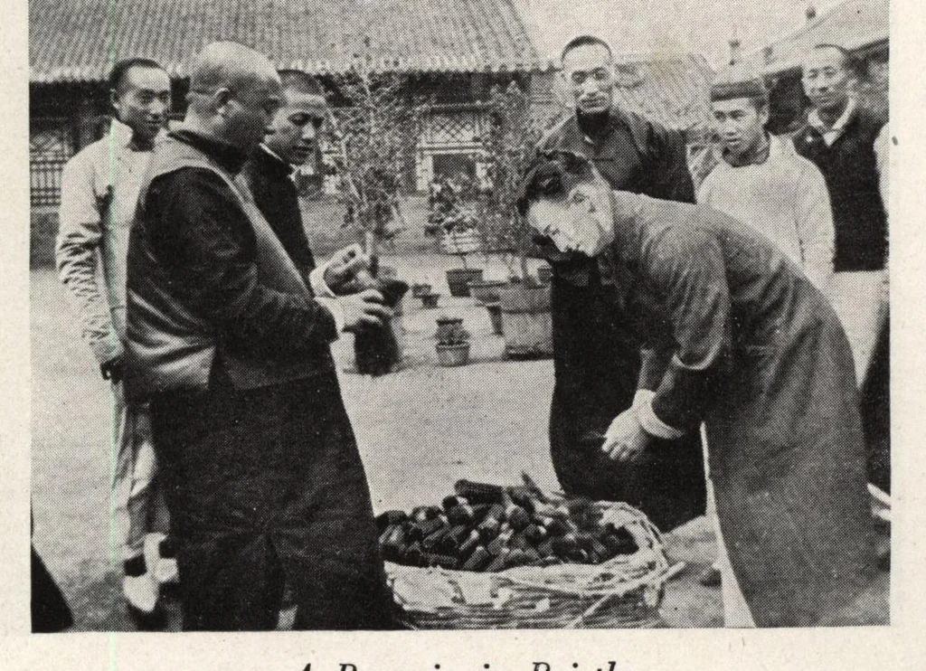 An illustration from Paints, varnishes and brushes; their history manufacture and use, 1923, leaf 138