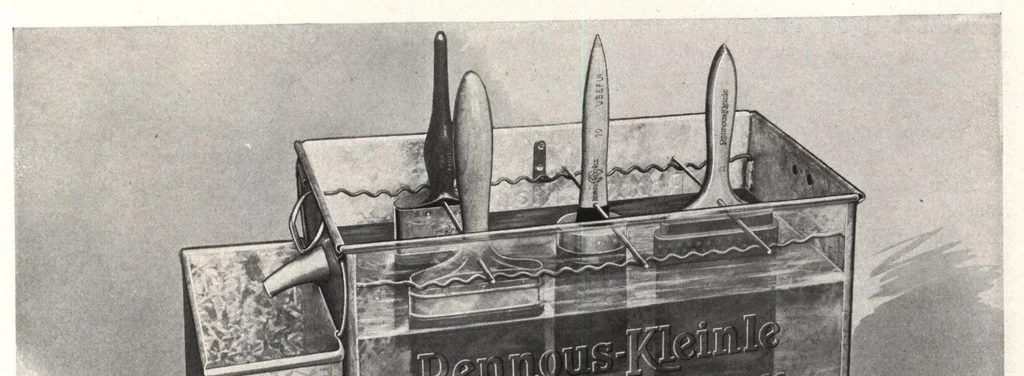 An illustration from Paints, varnishes and brushes; their history manufacture and use, 1923, leaf 160