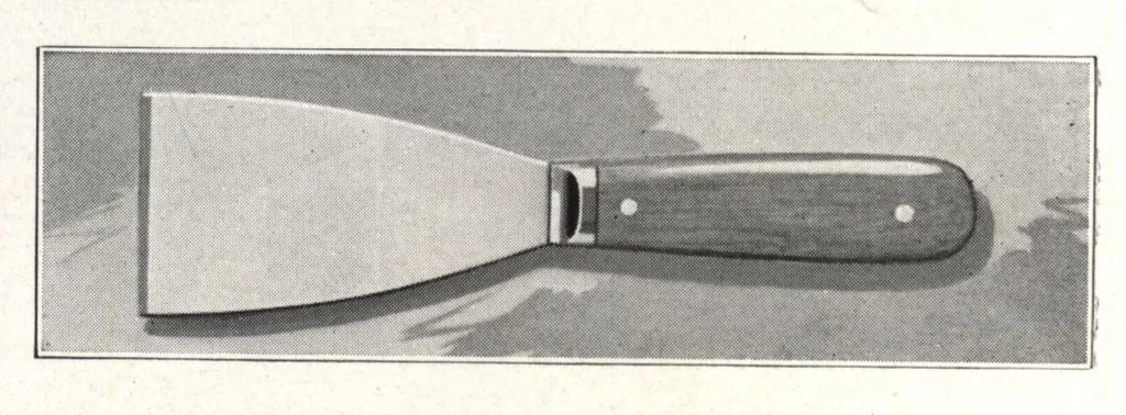 An illustration from Paints, varnishes and brushes; their history manufacture and use, 1923, leaf 177