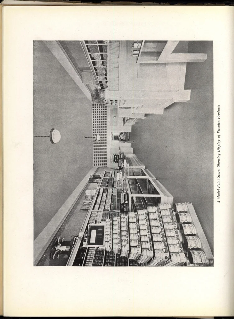 An illustration from Paints, varnishes and brushes; their history manufacture and use, 1923, leaf 85