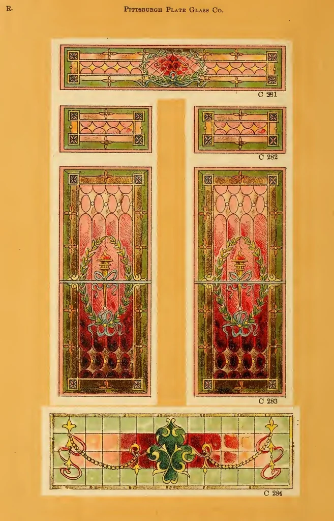 An illustration from Pittsburgh Plate Glass Company : Catalogue A : Glass, Paints, Oils and Painters' Sundries, 1900, leaf 291