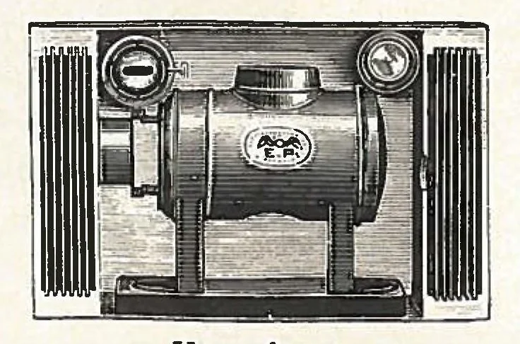 An illustration from Preis-Liste 1902. Laterna Magica, Nebelbild-Apparate, Modell-Dampfmaschinen Heissluft-Motore, 1902, leaf 3