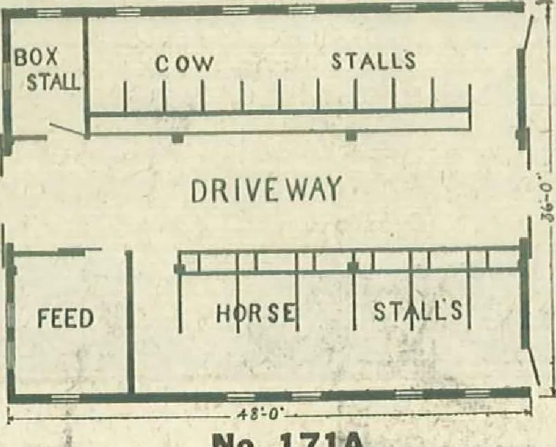 An illustration from Plans of modern homes, 320, 1913, leaf 46