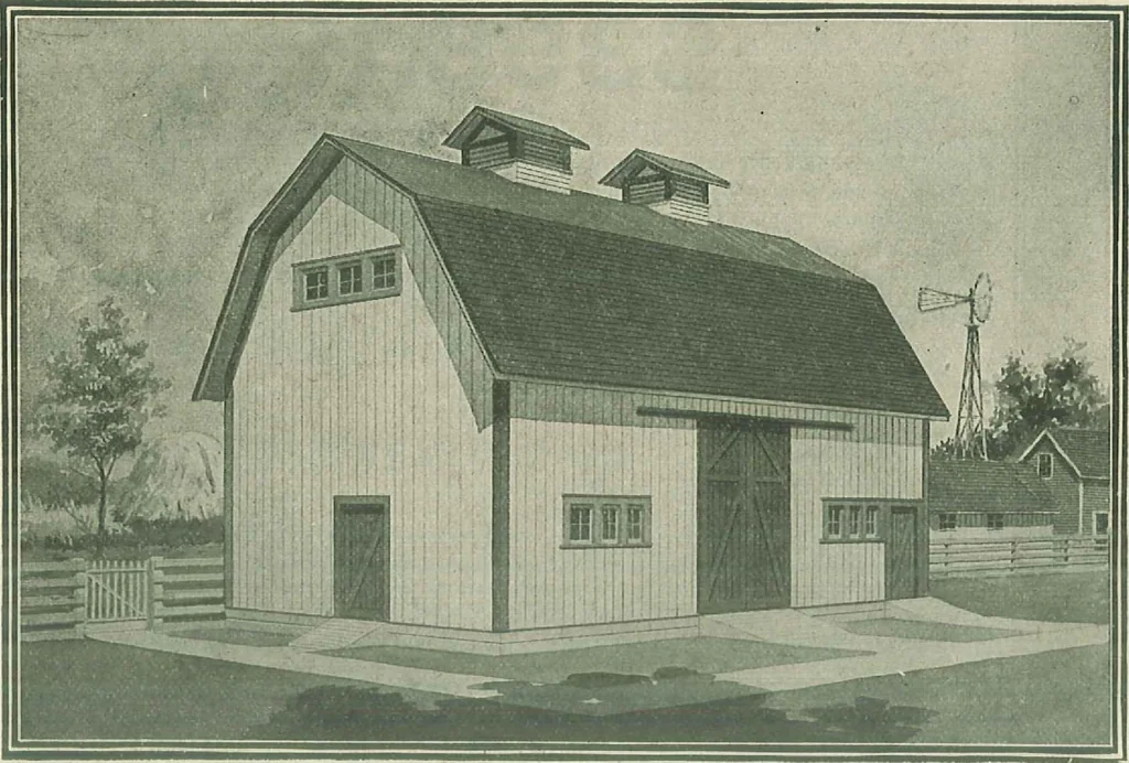 An illustration from Plans of modern homes, 320, 1913, leaf 49
