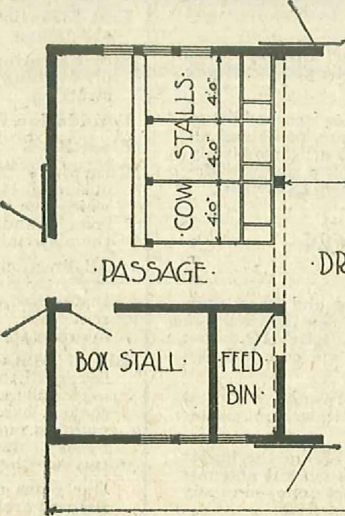 An illustration from Plans of modern homes, 320, 1913, leaf 49