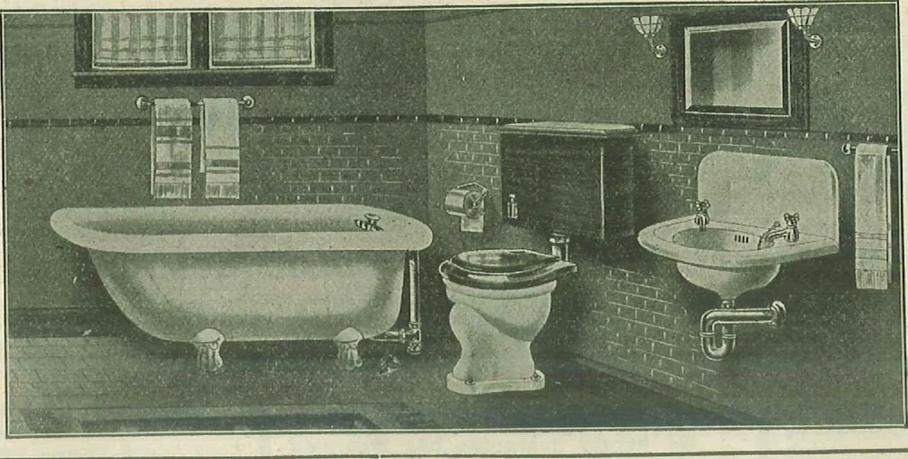 An illustration from Plans of modern homes, 320, 1913, leaf 58